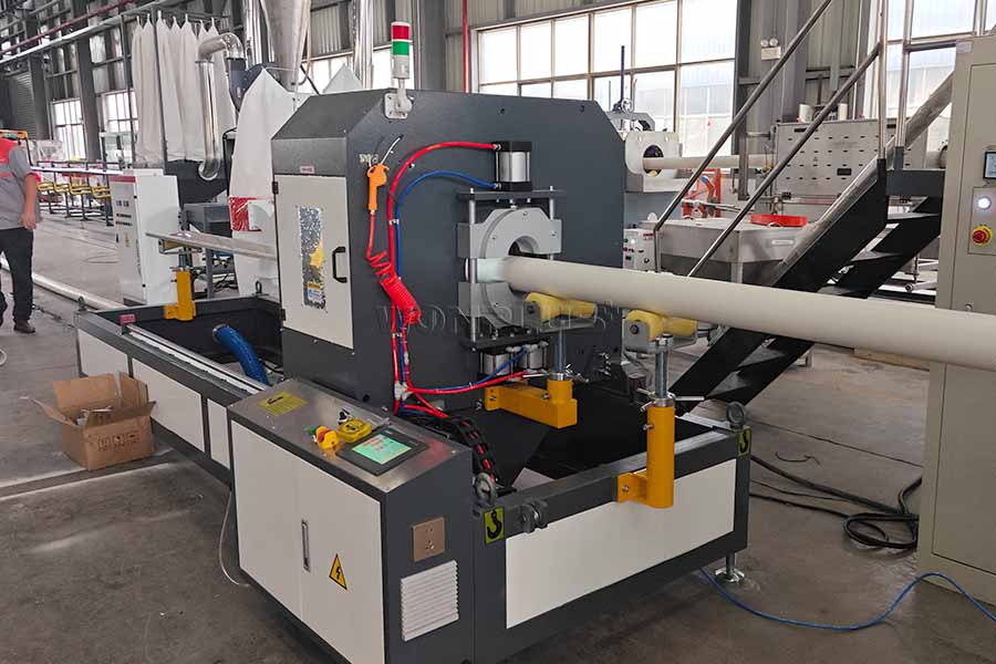 Dây chuyền đùn ống PVC hiệu suất cao hiện đã hoạt động hoàn toàn